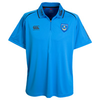 Portsmouth Technical Polo Shirt - Azure/Elite