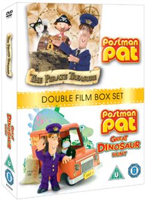 A double feature of Postman Pat comprising The Pirate Treasure and Great Dinosaur Hunt. In Pirate Treasure Postman Pat and Jess the Cat set off on their most fantastic adventures yet. Join Pat and Jess along with a... (Barcode EAN=5050582784497)