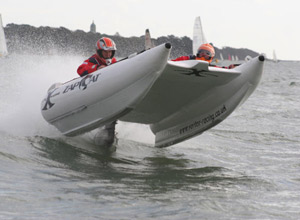 Unbranded powerboat Zapcat blast (for two)