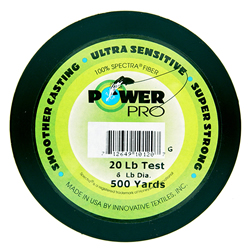 PowerPro Braid Moss Green - 150yd - 30lb