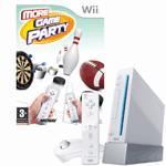 Unbranded Preowned Wii Console with More Game Party