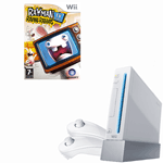 Unbranded Preowned Wii Console with Rayman TV Party