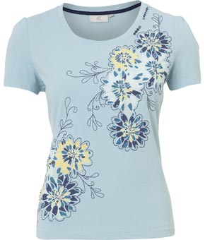 Unbranded Print Applique T-Shirt