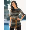 Unbranded Print Tunic Blouse