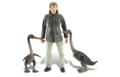Unbranded Professor Nick Cutter and 2 Hesperonis action figure set
