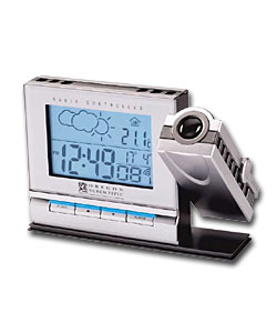 Projection Alarm Clock with Barometer