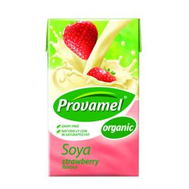 Unbranded Provamel Strawberry Soya Milk - triple pack