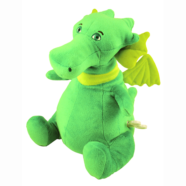 Unbranded Puff The Magic Dragon - Musical Moving Soft Toy