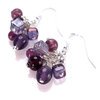 Unbranded Purple Bauble Earrings by Vannertee