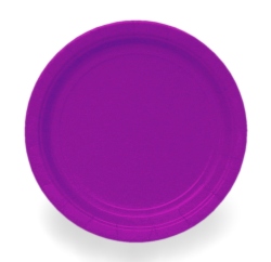 Purple - Plate - 22.9cm