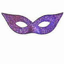 Unbranded PURPLE POINTED GLITTER