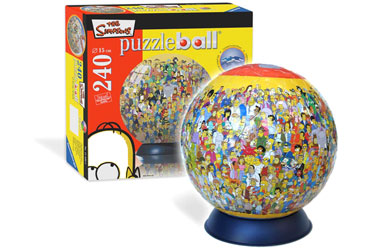 Unbranded Puzzleball - The Simpsons