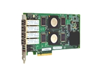 QLogic SANblade QLE2464 - Network adapter - PCI Express x8 - 4Gb Fibre Channel - 4 ports