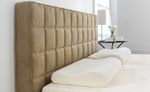 Unbranded Quadra Headboard in Fabric 90cm (3and#39;0)