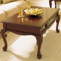 queen anne-style coffee table
