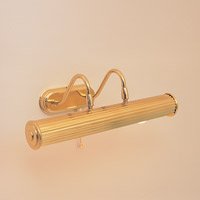 Quest Large Picture Light Brass Finish