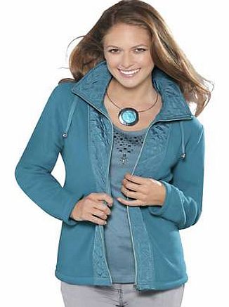 Unbranded Quilted Edge Fleece Jacket