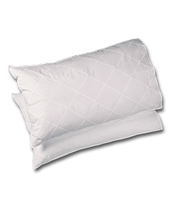 Pair of Quilted Pillow Protectors