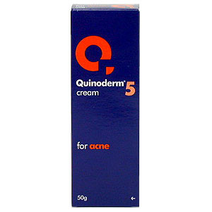 Quinoderm Cream 5, for the treatment of acne, prov