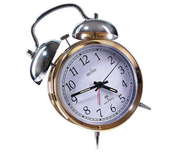 Unbranded R-C Twin Bell Alarm Clock