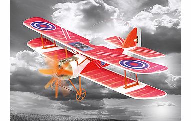 The original Sopwith Camel is believed to have shot down nearly 1,300 enemy aircraft in WWI, more than any other Allied fighter plane. Capturing the nostalgia of a bygone age, this authentic radio control replica matches the originals exceptional ma