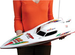 Radio-Controlled Twin Propeller EP Racing Boat (