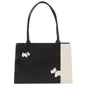 A fine quality leather business bag which is both