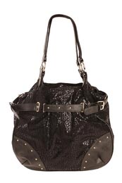 Unbranded Raegan animal print stud trim tote bag