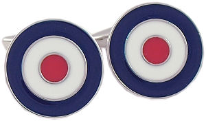 Unbranded RAF Roundel Target Cufflinks