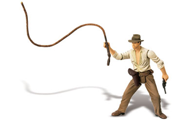 Unbranded Raiders of the Lost Ark - Indiana Jones with Whip-Cracking Action!