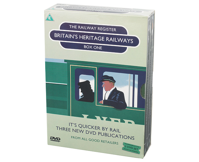 Unbranded Railway 3 DVD Boxed Set Heritage Railways 1