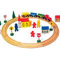 Railway Circle Wooden Toy