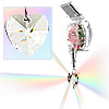 Fill your room with gently spinning rainbows from a genuine Swarovski crystal
