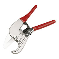 Professional quality, heavy duty cutter with ratchet action and die-cast handle. Hardened and