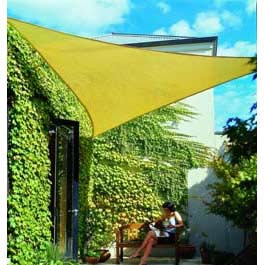 Unbranded Rawgarden 5m Triangular Shade Sail