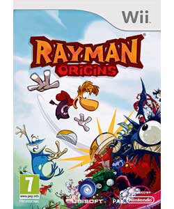 Unbranded Rayman Origins Wii Game