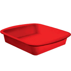 Unbranded Ready Steady Cook Silicone Square Cake Mould