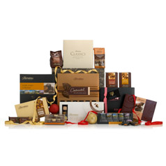 Truly decadent, our luxury hamper contains the ultimate indulgences