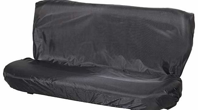 Rear Seat Cover - Black