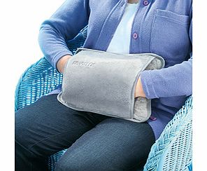No kettle required  this new hot water bottle heats up in just 15 minutes by simply sitting it on its charging stand and plugging it into the mains. After unplugging, it gives out comforting warmth for several hours. Great for bedtime or for warming