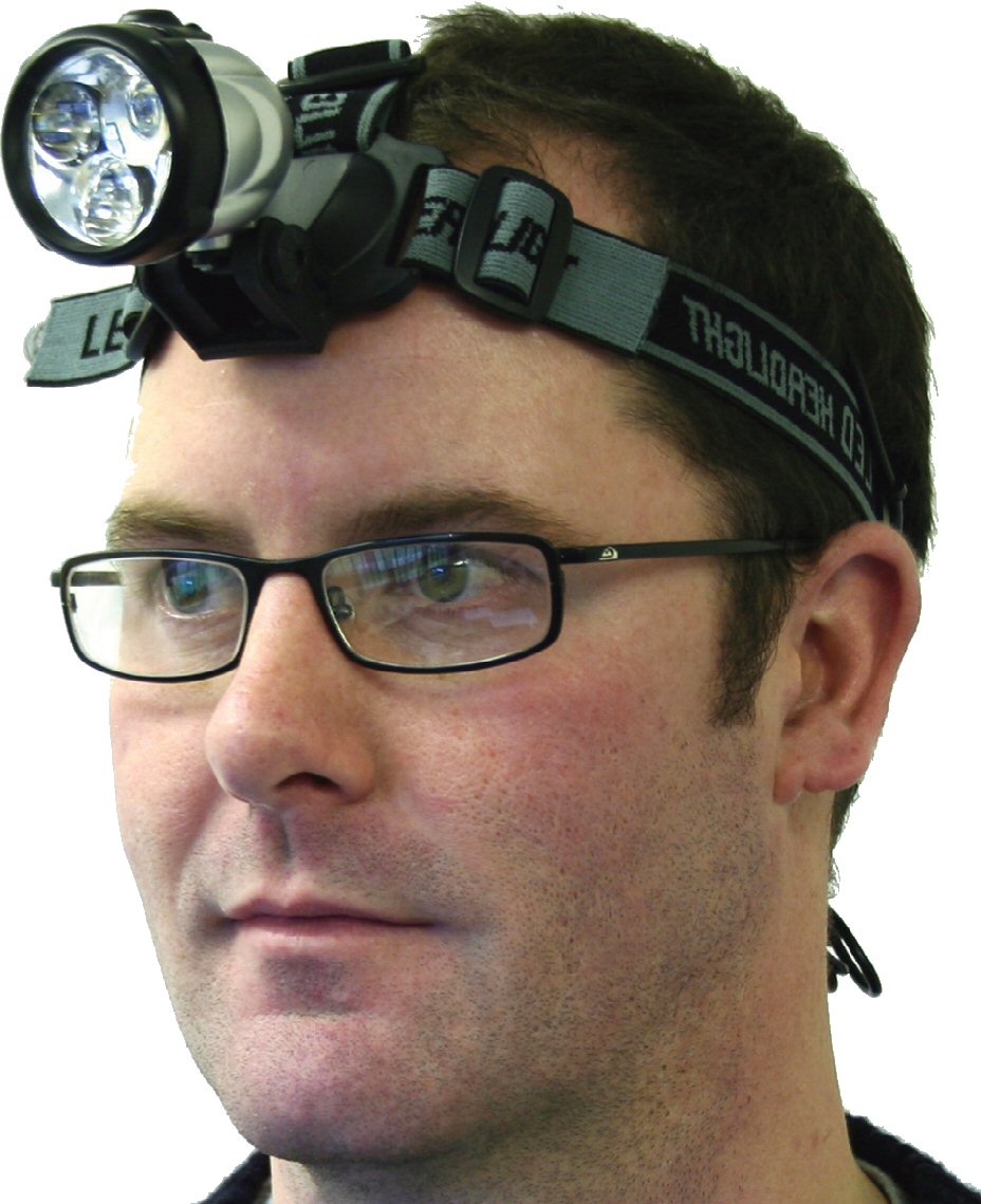 Unbranded Rechargeable LED Head Torch