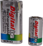 Rechargeable Lithium Ion Camera Batteries (