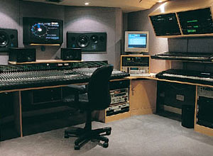 Unbranded Recording studio session