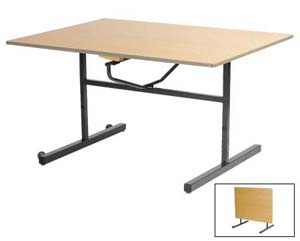Unbranded Rectangular tilt top tables