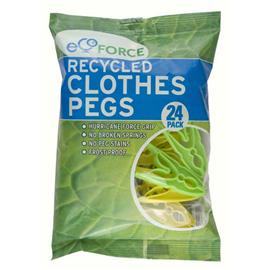 Unbranded Recycled Pegs 24 pack