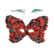 Unbranded RED FEATHER BUTTERFLY