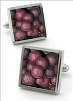 Unbranded Red Grape Cufflinks by Robert Charles