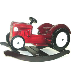 Red Rocking Tractor