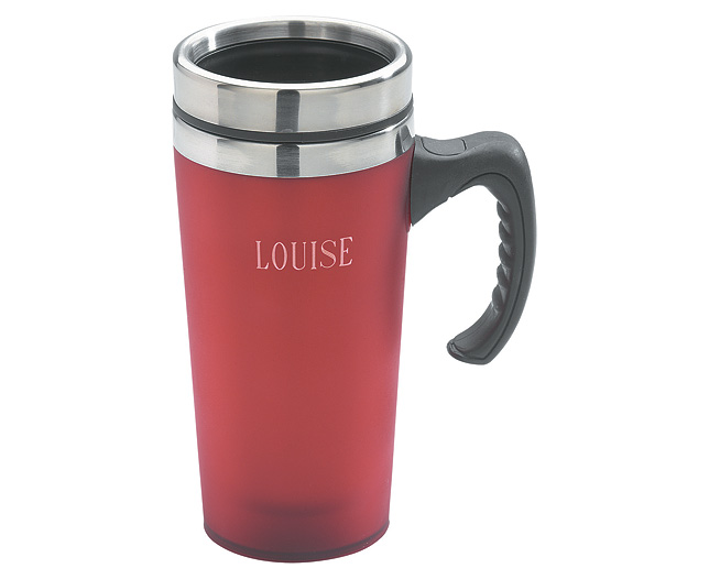 Unbranded Red Travel Cup - Pesonalised