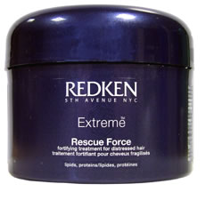 Extreme Rescue Force fortifying treatment provides deep conditioning and repair to strengthen and